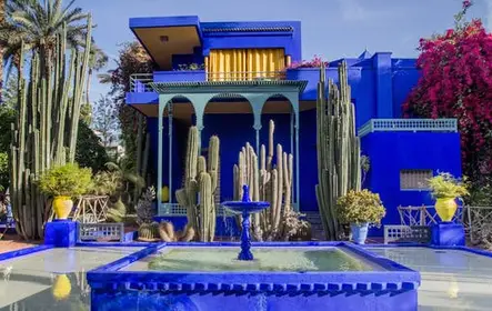 Passeio botânico em Marrakech