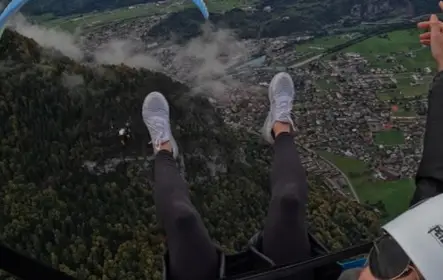 Interlaken: Paragliding Flight