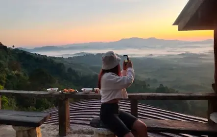 Experiência do nascer do sol em Khao Lak em Khao Khai Nui
