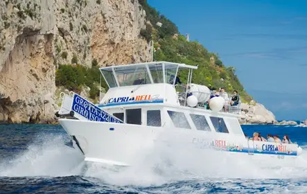 Excursión en barco de costa a costa de Capri