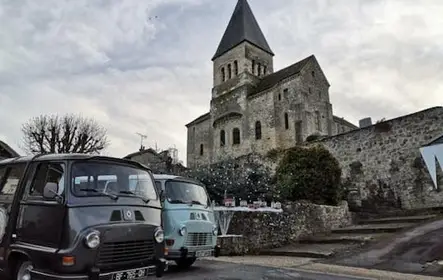 Viagem de meio dia de Reims ao coração de Champagne em van vintage