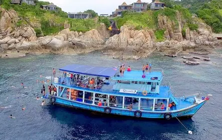 Afternoon boat tour to Koh Nang Yuan and Koh Tao with lunch