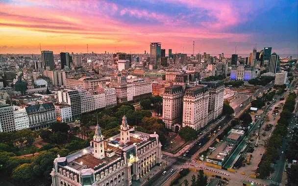 Buenos Aires visto de cima